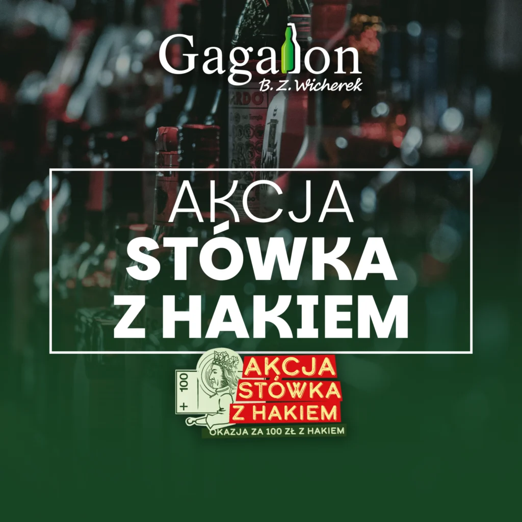 Akcja Stówka z hakiem – okładka gazetki Gagalon z banknotem 100 zł i hasłem „Okazja za 100 zł z hakiem”