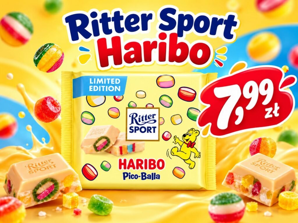 Czekolada Ritter Sport Haribo Pico-Balla za 7,99 zł